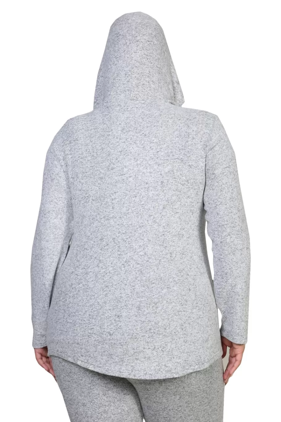 La Cera™ Camiseta Acogedora Con Capucha De Talla Grande^ Más Ropa Cómoda