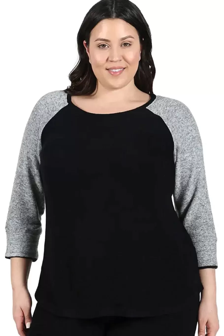 La Cera™ Camiseta De Beisbol De Talla Grande Comfort Collection^ Más Ropa Cómoda