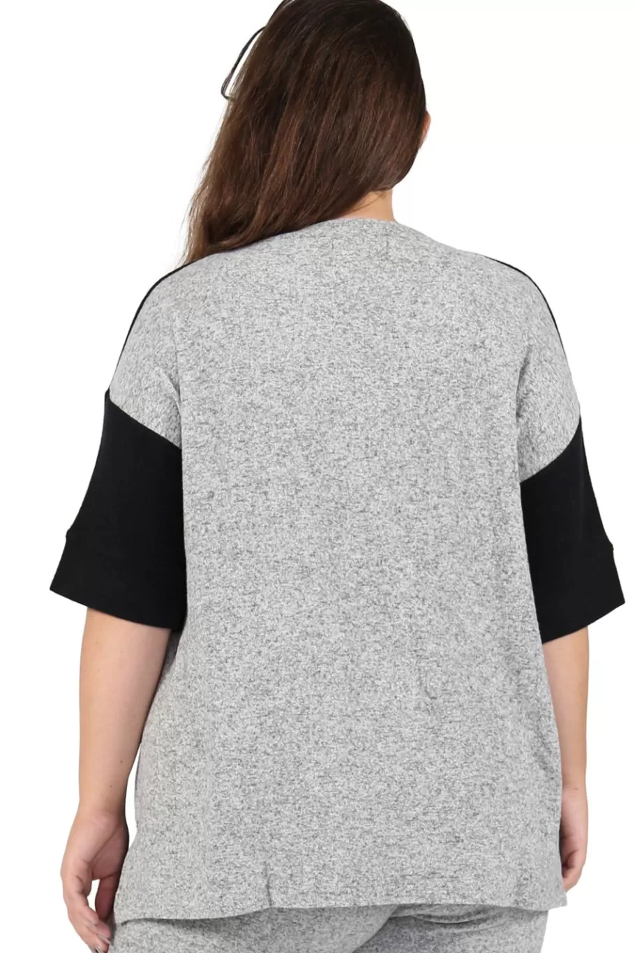 La Cera™ Camiseta De Talla Grande The Comfort Collection Block^ Más Ropa Cómoda