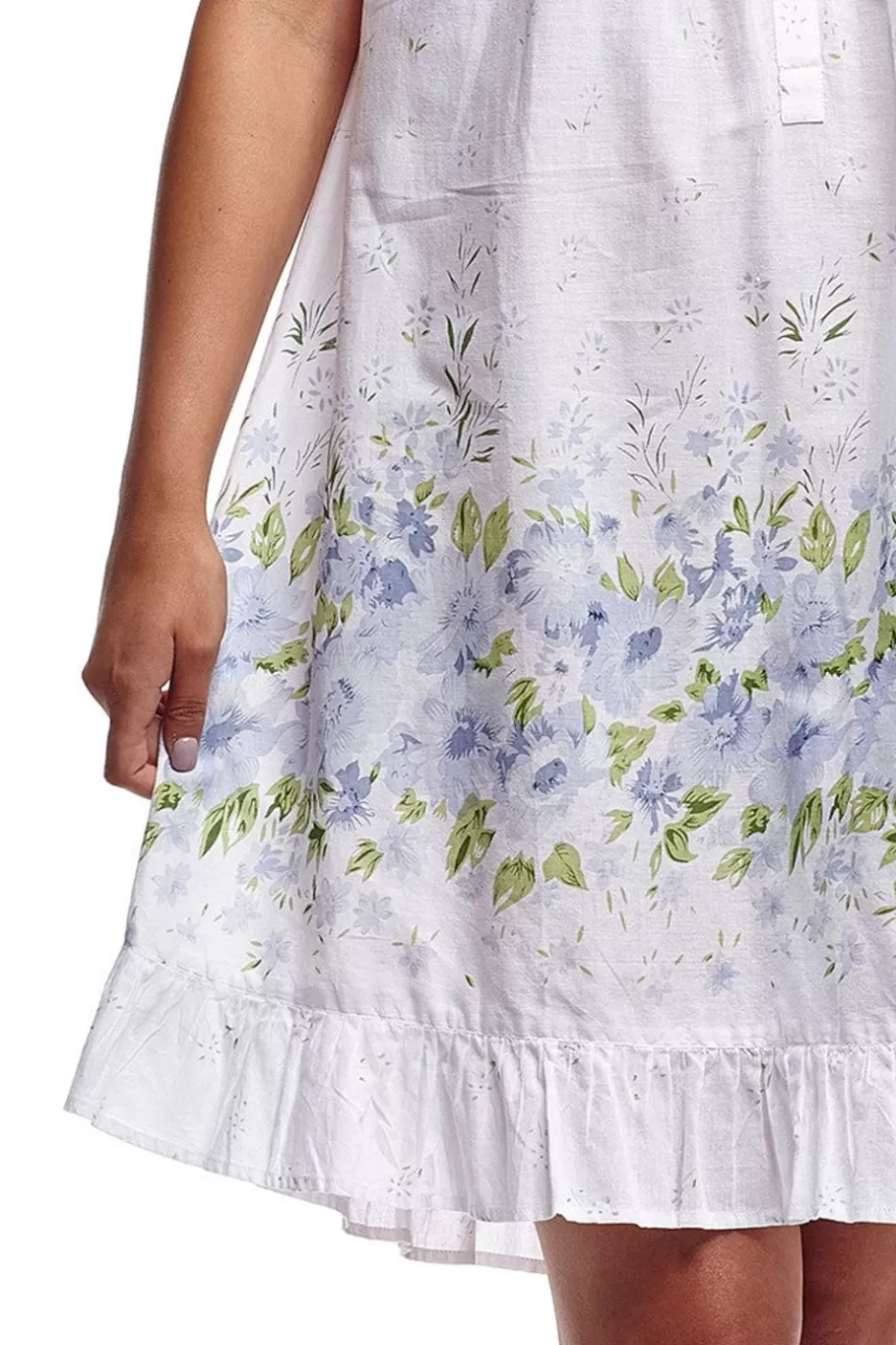 La Cera™ Camison Sin Mangas Con Lazo Y Cordones De La Cera^ Camisas