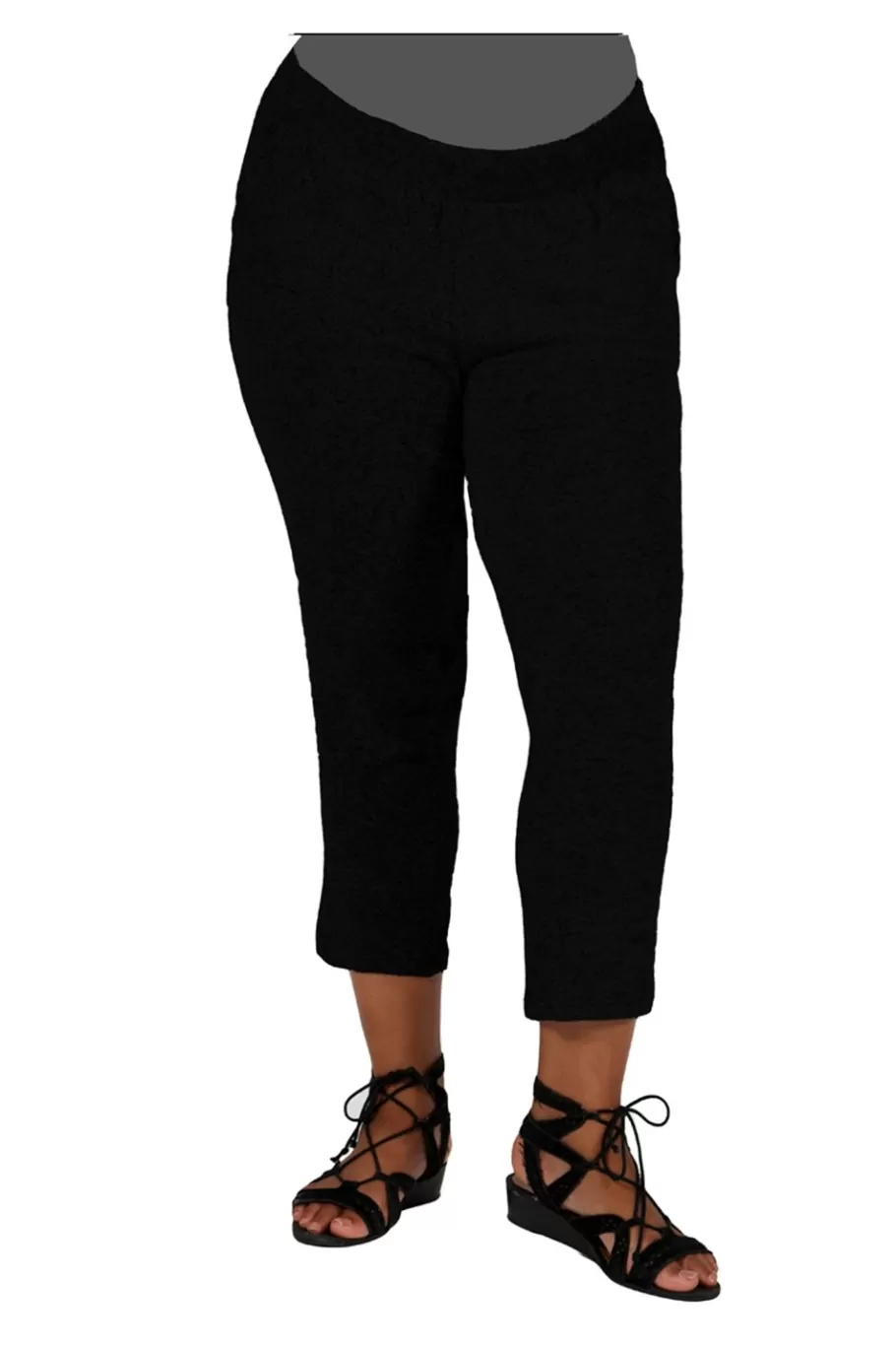 La Cera™ Capri De Talla Grande The Comfort Collection^ Más Ropa Cómoda