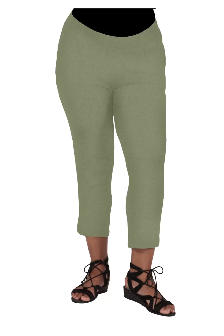 La Cera™ Capri De Talla Grande The Comfort Collection^ Más Ropa Cómoda