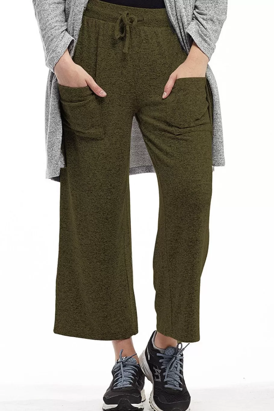 La Cera™ Capri Deportivo De Talla Grande The Comfort Collection^ Más Ropa Cómoda