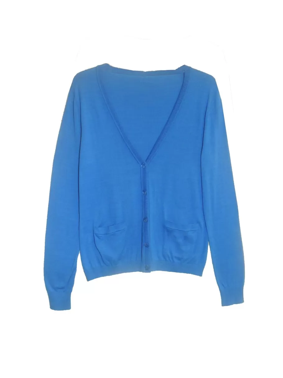 La Cera™ Cardigan De Manga Larga Con Bolsillos La Cera - Talla Grande^ Plus Tops