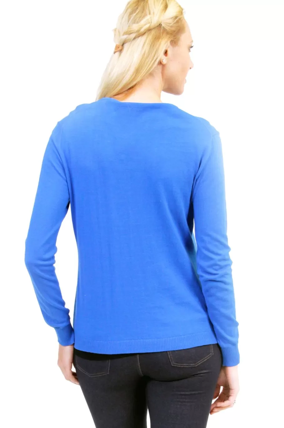 La Cera™ Cardigan De Manga Larga Con Bolsillos La Cera - Talla Grande^ Plus Tops