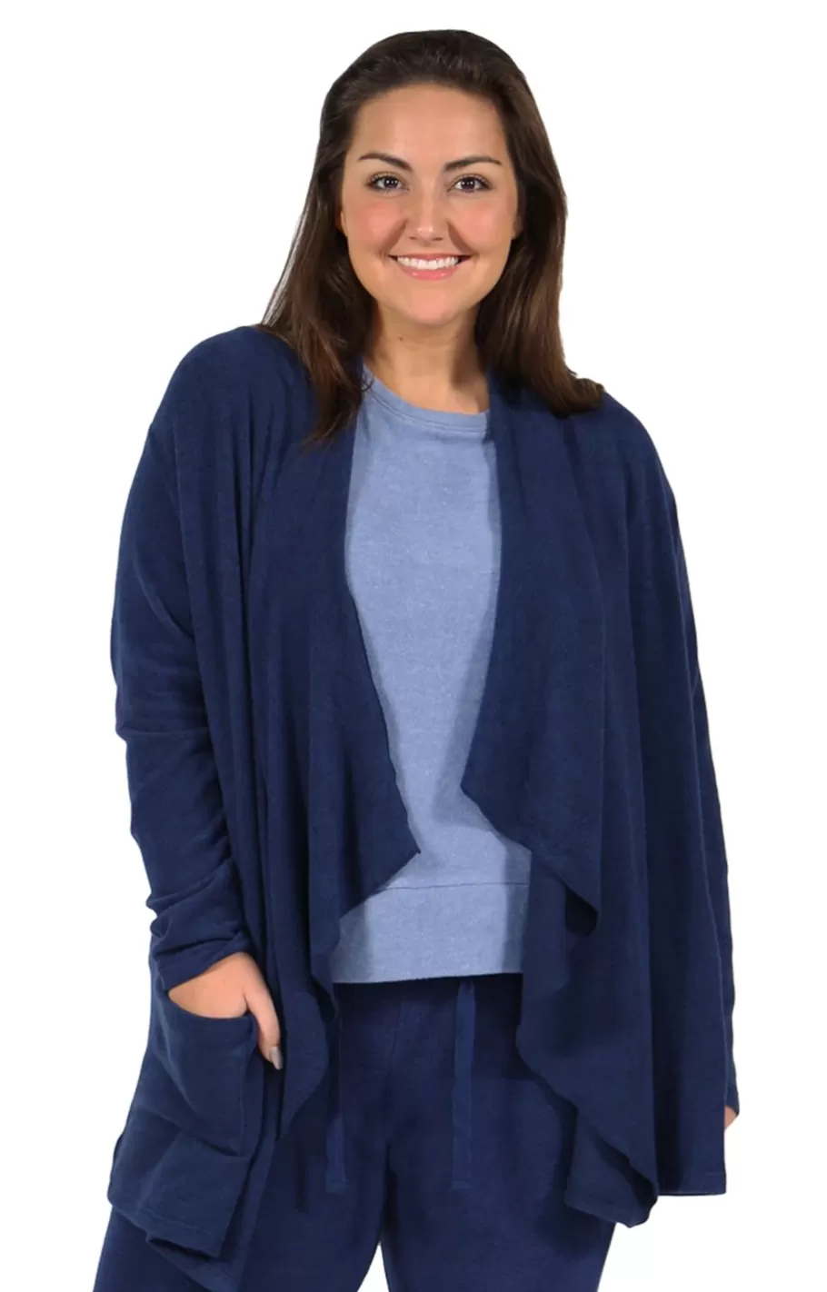La Cera™ Cascada De Talla Grande De La Coleccion Comfort^ Más Ropa Cómoda