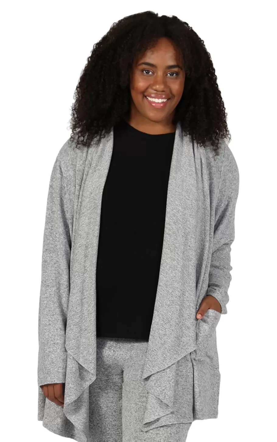 La Cera™ Cascada De Talla Grande De La Coleccion Comfort^ Más Ropa Cómoda