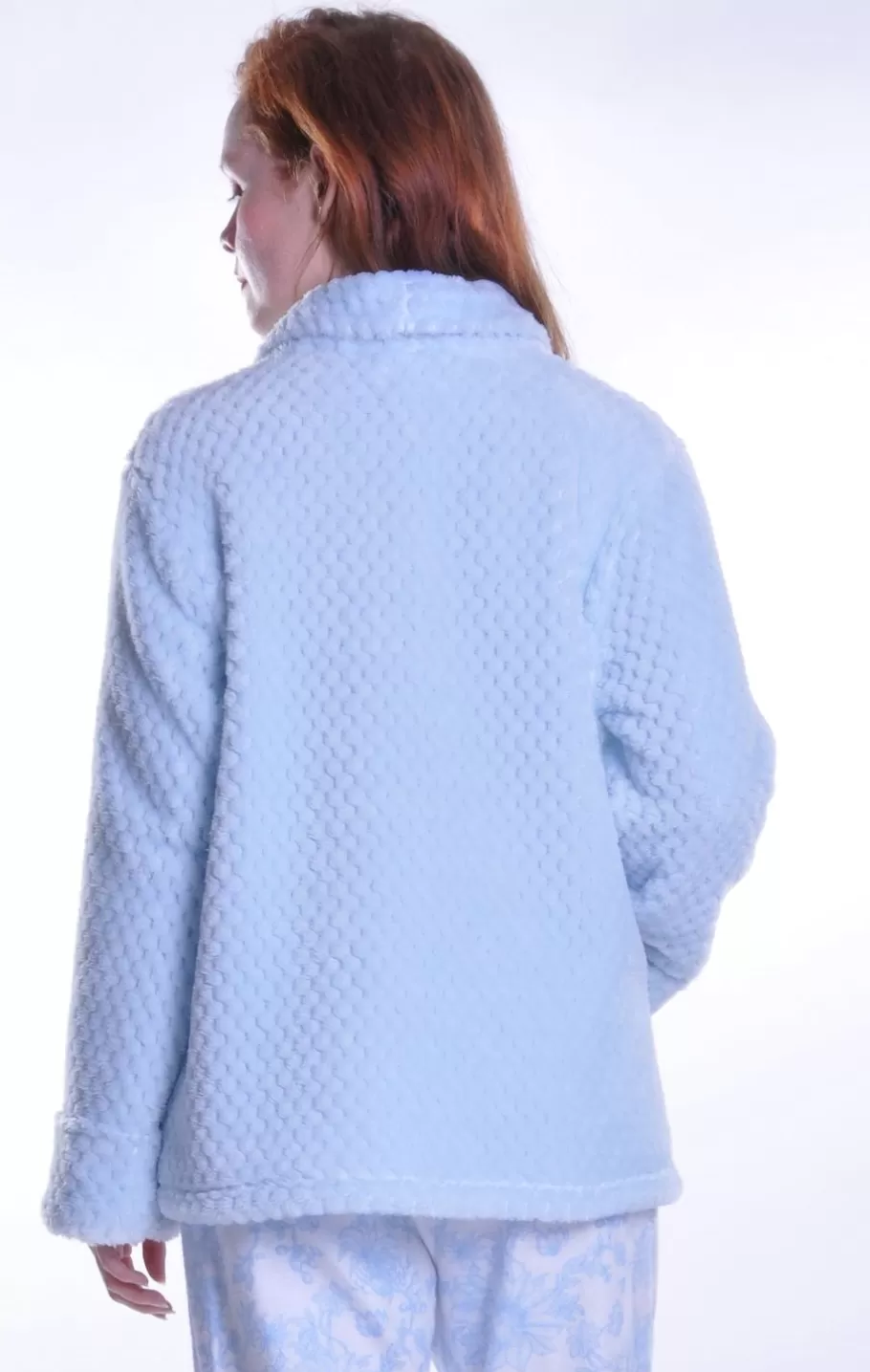 La Cera™ Chaqueta De Cama De Forro Polar Con Forma De Panal^ Chaquetas De Cama