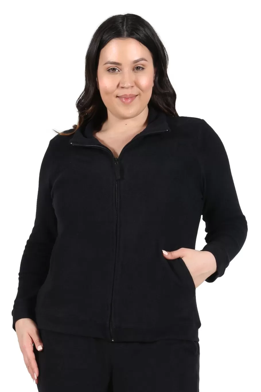 La Cera™ Chaqueta Flip De Talla Grande The Comfort Collection^ Más Ropa Cómoda