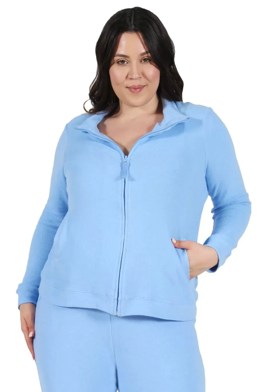 La Cera™ Chaqueta Flip De Talla Grande The Comfort Collection^ Más Ropa Cómoda