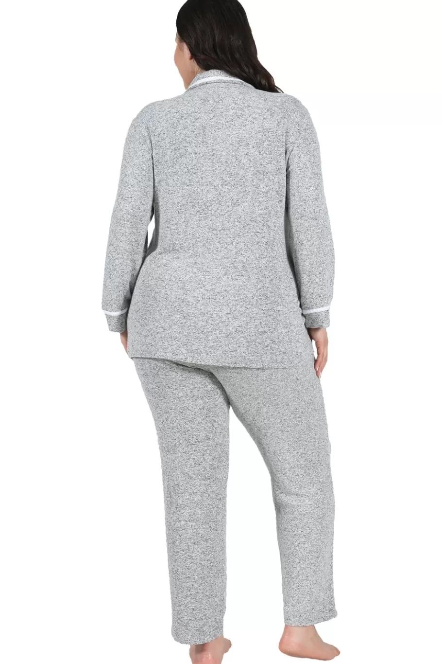 La Cera™ Conjunto De Pijama A Medida De Talla Grande The Comfort Collection^ Más Ropa De Dormir