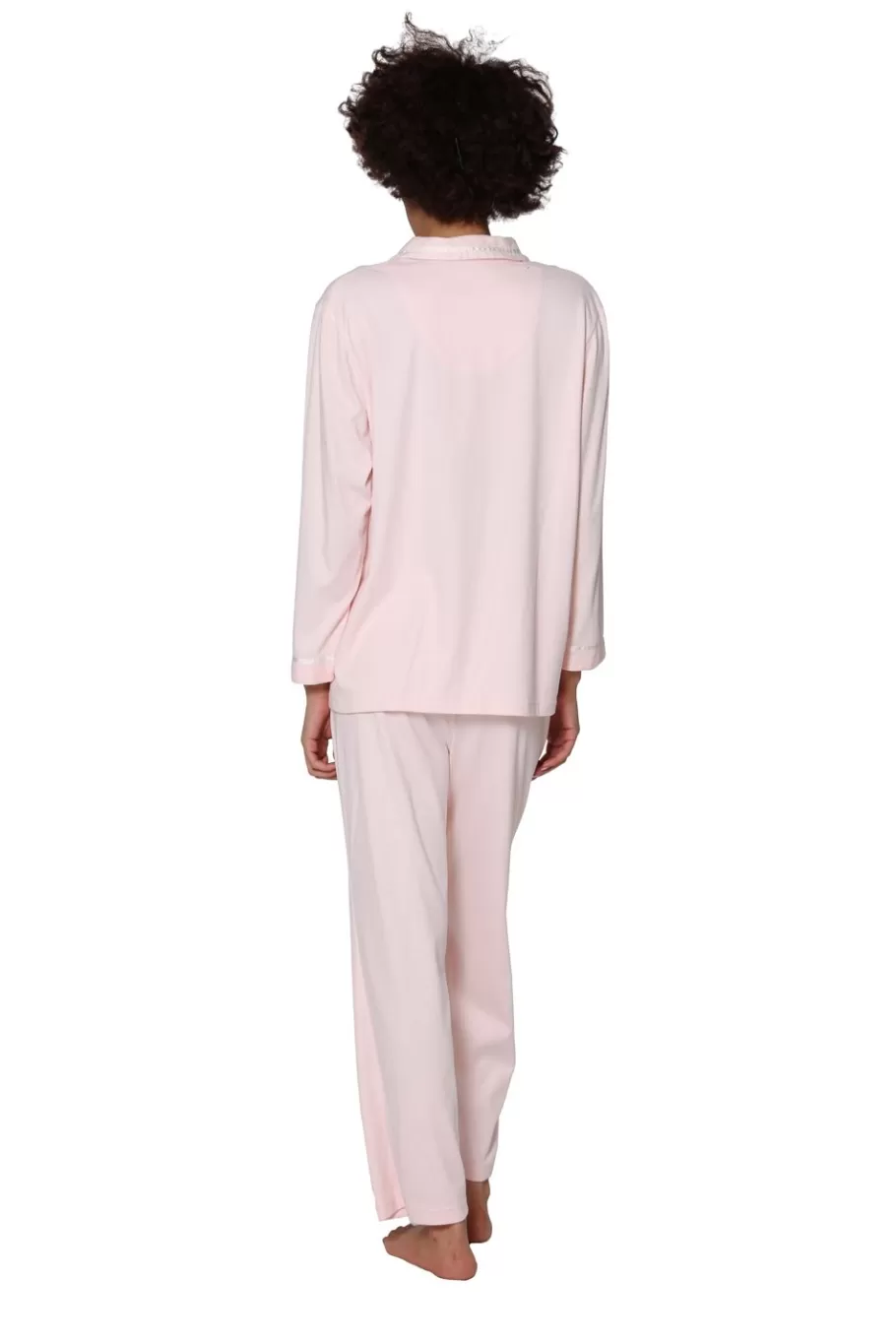 La Cera™ Conjunto De Pijama De Talla Grande Y Manga Larga^ Más Ropa De Dormir