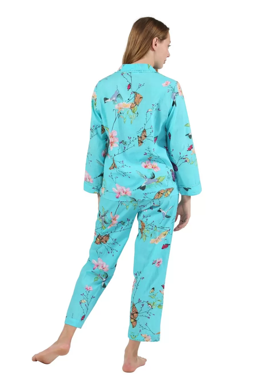 La Cera™ Conjunto De Pijama Floral De Manga Larga La Cera^ Pijama