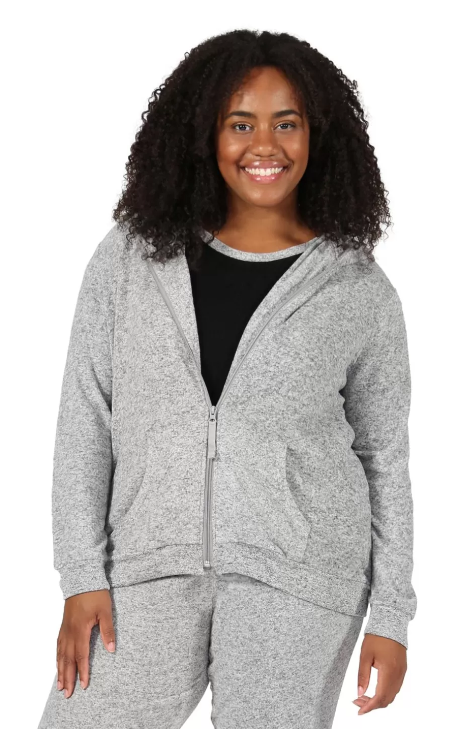 La Cera™ Cremallera De Talla Grande The Comfort Collection^ Más Ropa Cómoda