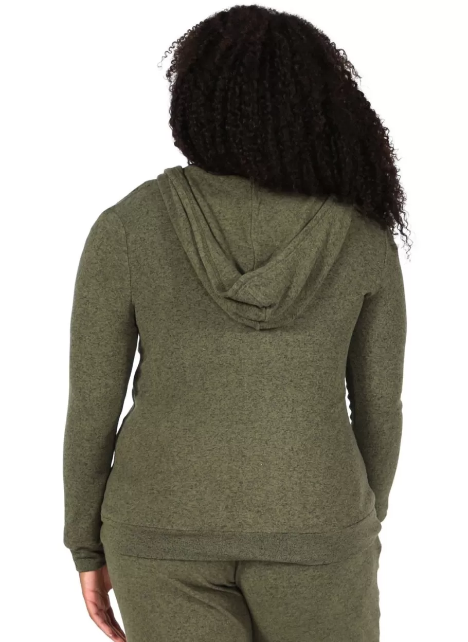 La Cera™ Cremallera De Talla Grande The Comfort Collection^ Más Ropa Cómoda