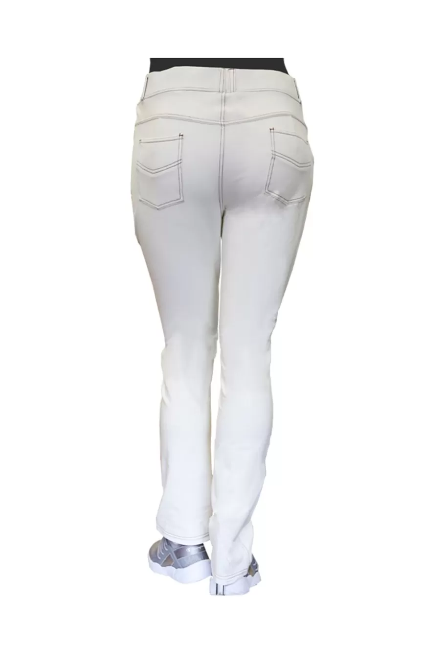 La Cera™ Jegging De Punto Elastico De Talla Grande La Cera^ Más Fondos