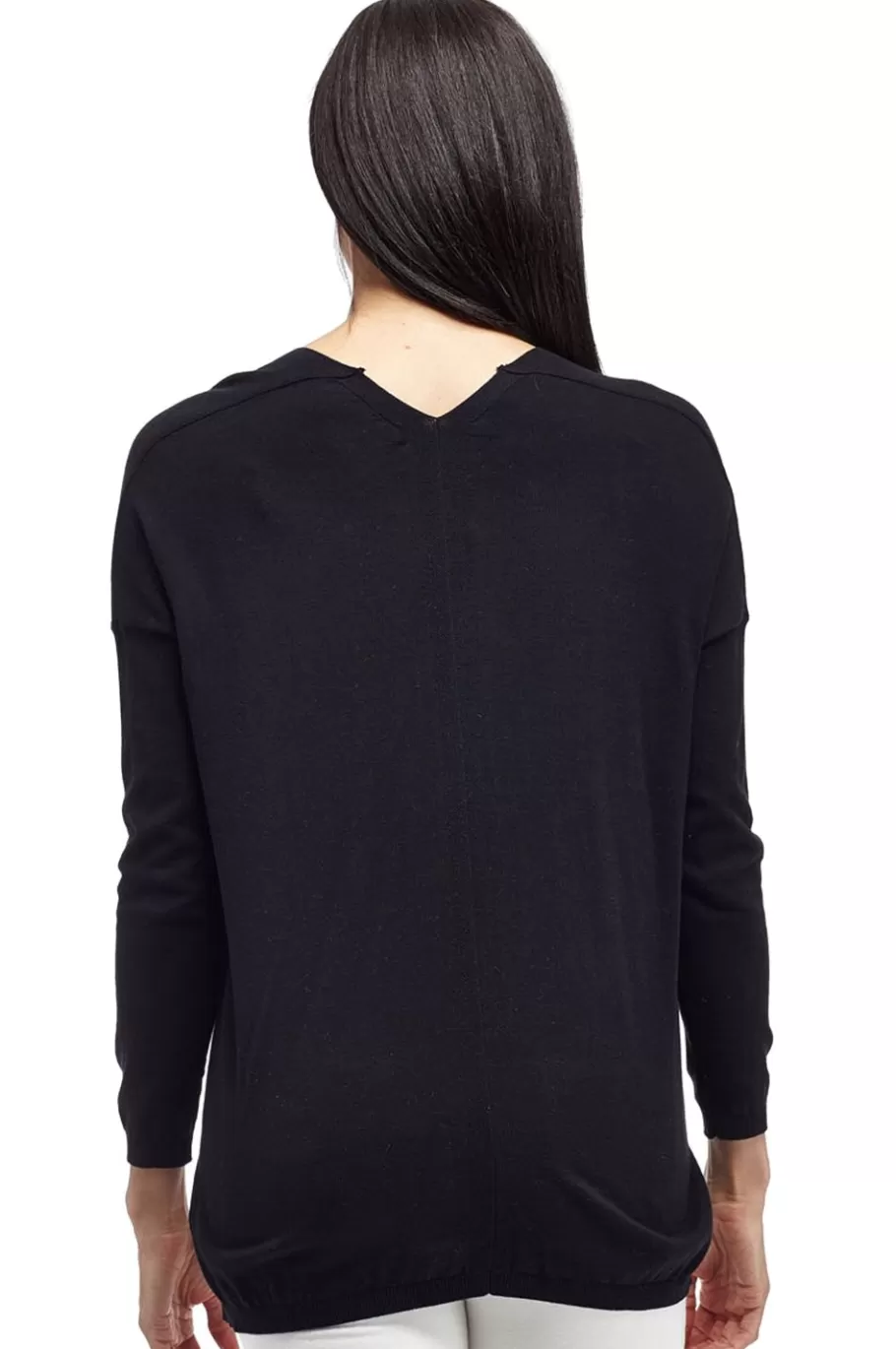 La Cera™ Jersey Tipo Jersey De Manga Larga Con Bolsillo La Cera^ Suéteres