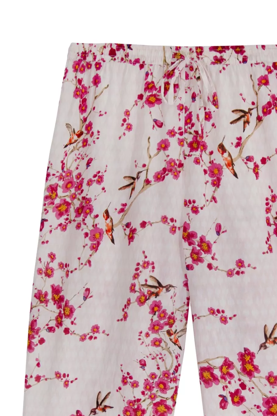 La Cera™ La Cera Conjunto De Pijama De Algodon Con Manga 3/4 Cherry Blossom^ Pijama