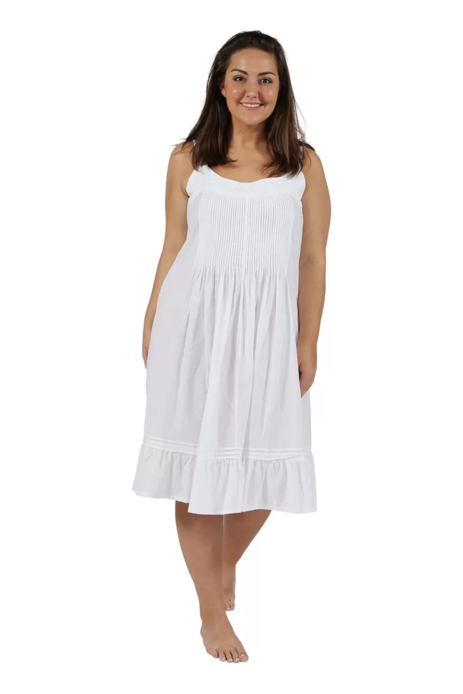 La Cera™ La Cera Plus Size Vintage Pinafore Gown^ Más Ropa De Dormir