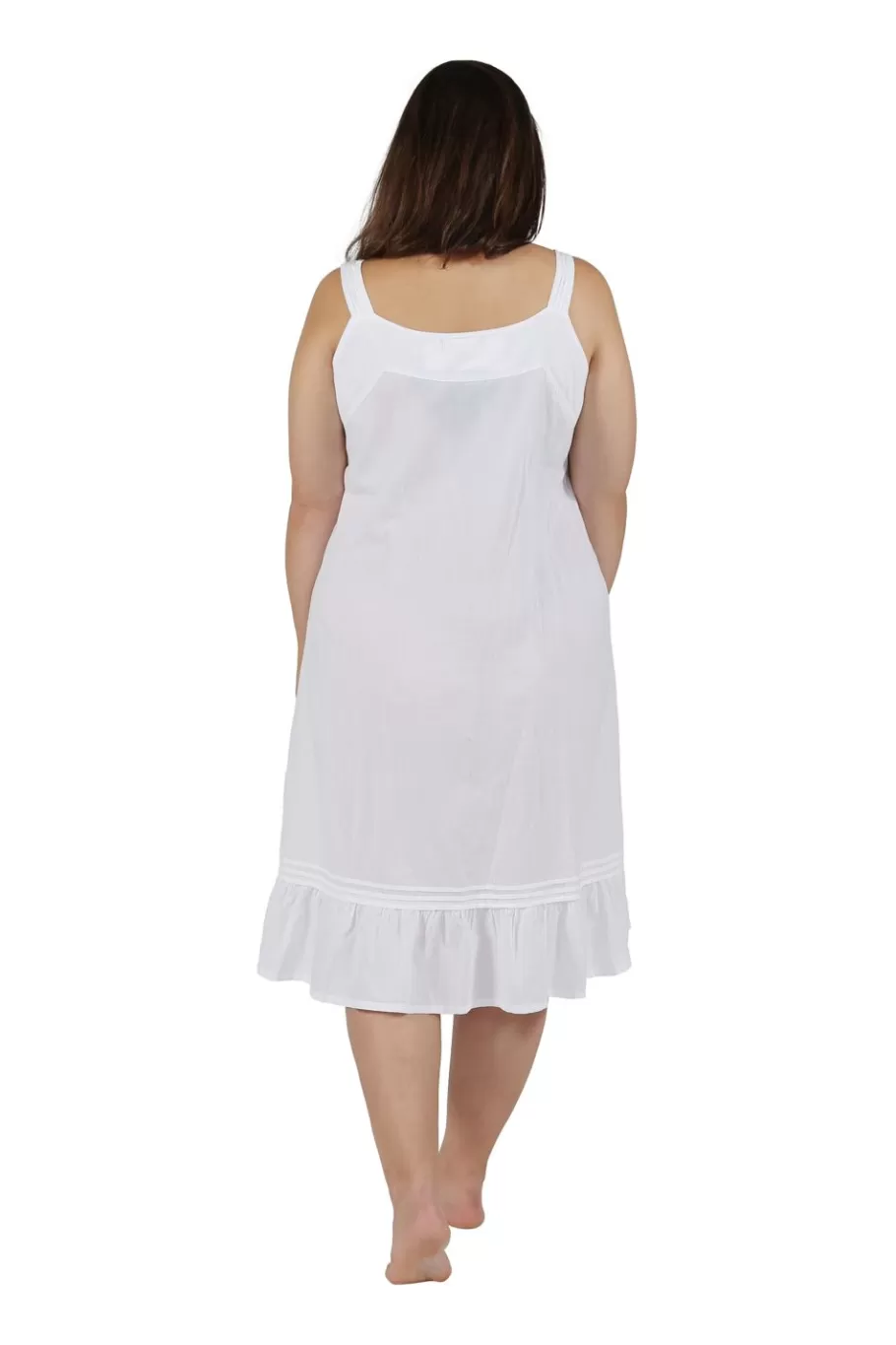 La Cera™ La Cera Plus Size Vintage Pinafore Gown^ Más Ropa De Dormir