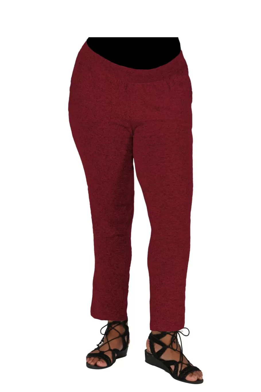 La Cera™ Pantalon Ajustado De Talla Grande The Comfort Collection^ Más Ropa Cómoda