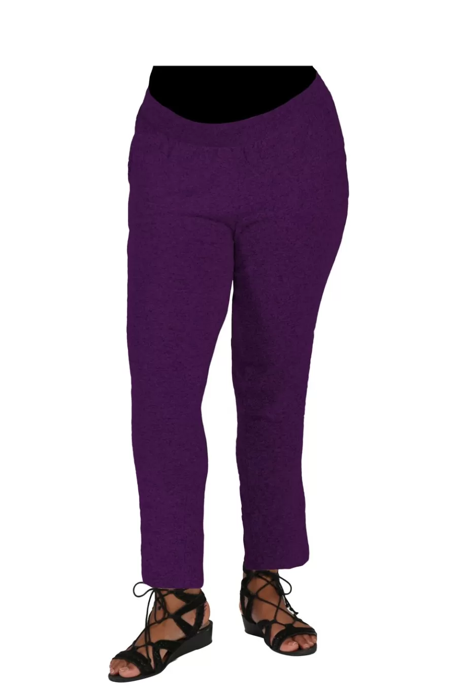La Cera™ Pantalon Ajustado De Talla Grande The Comfort Collection^ Más Ropa Cómoda