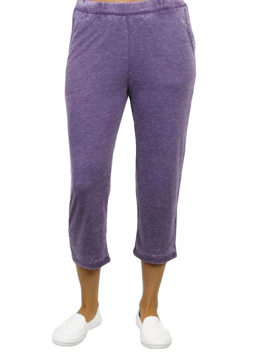 La Cera™ Pantalon Corto De Punto Suave Y Flexible^ Fondos