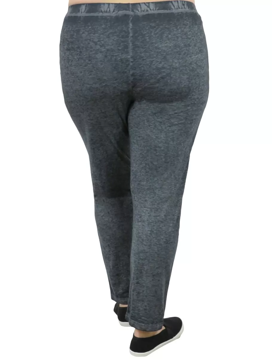 La Cera™ Pantalon De Punto Suave Y Flexible - Talla Grande^ Más Ropa Cómoda