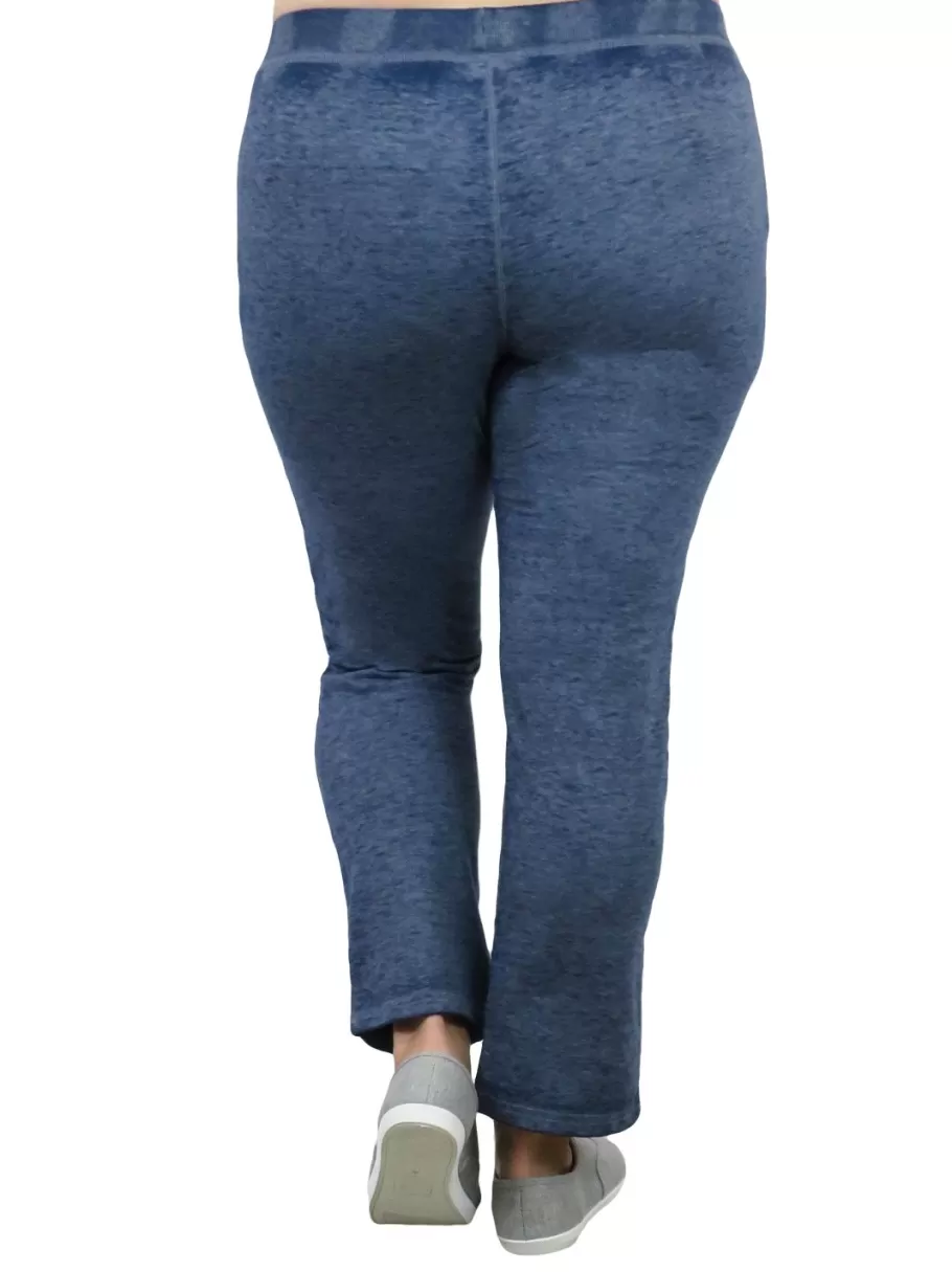La Cera™ Pantalon De Punto Suave Y Flexible - Talla Grande^ Más Ropa Cómoda