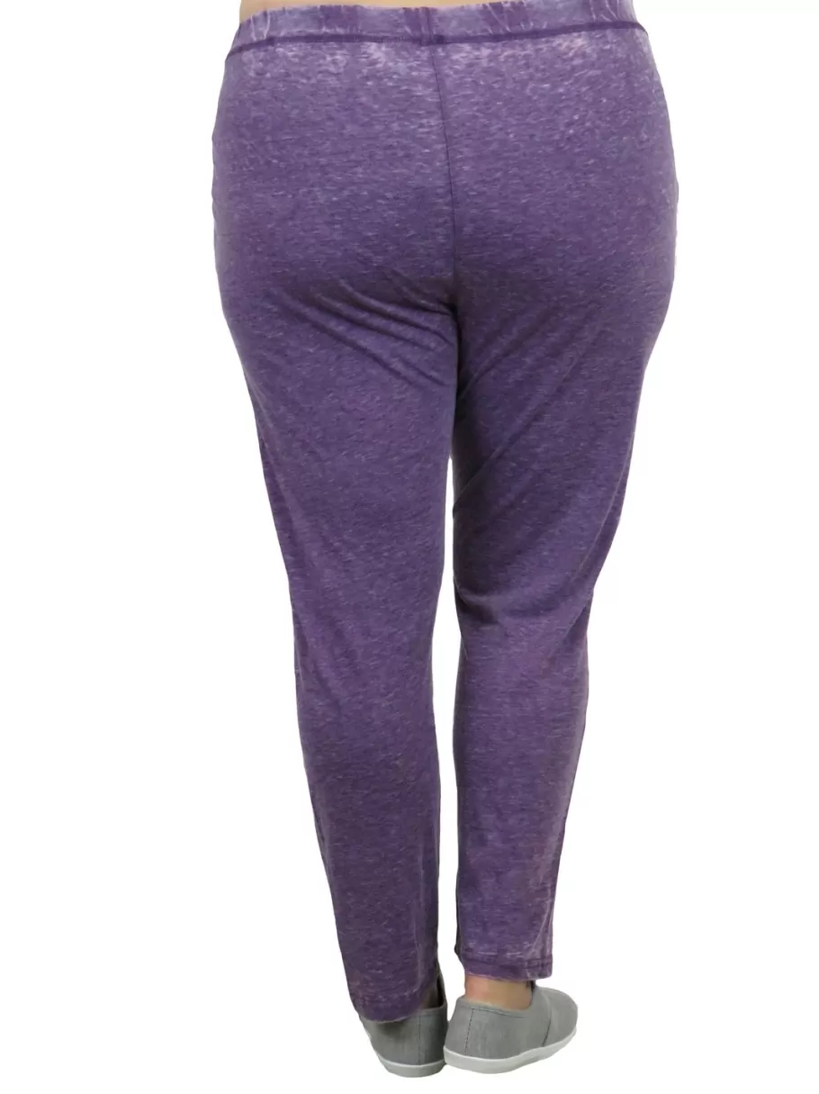 La Cera™ Pantalon De Punto Suave Y Flexible - Talla Grande^ Más Ropa Cómoda