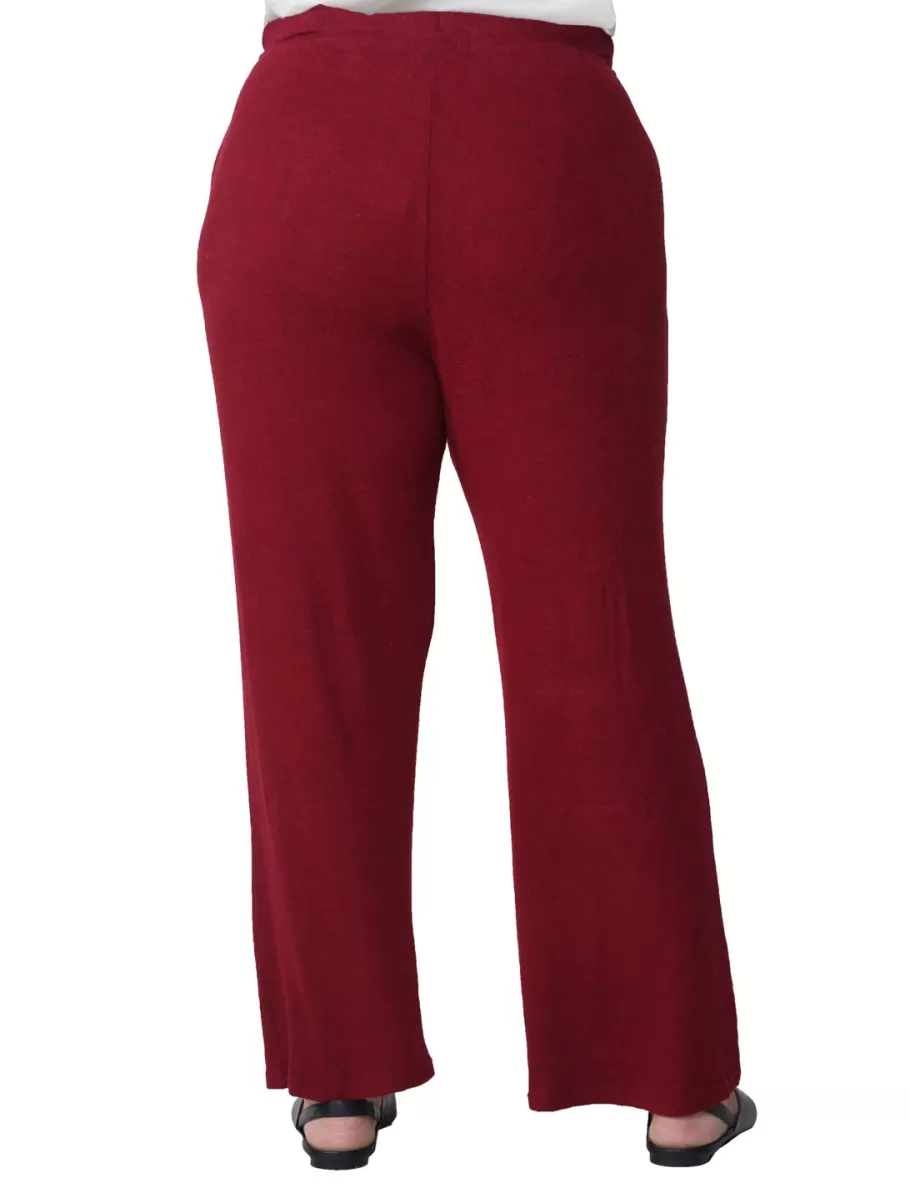 La Cera™ Pantalones Anchos De Talla Grande The Comfort Collection^ Más Ropa Cómoda