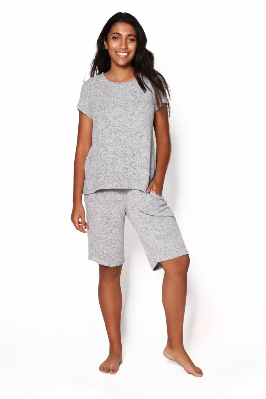 La Cera™ Pantalones Cortos Jam De Talla Grande The Comfort Collection^ Más Ropa Cómoda