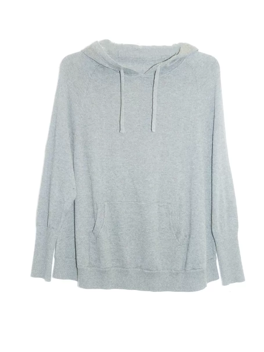 La Cera™ Sueter Tipo Jersey Con Capucha Y Cordon La Cera - Talla Grande^ Plus Tops