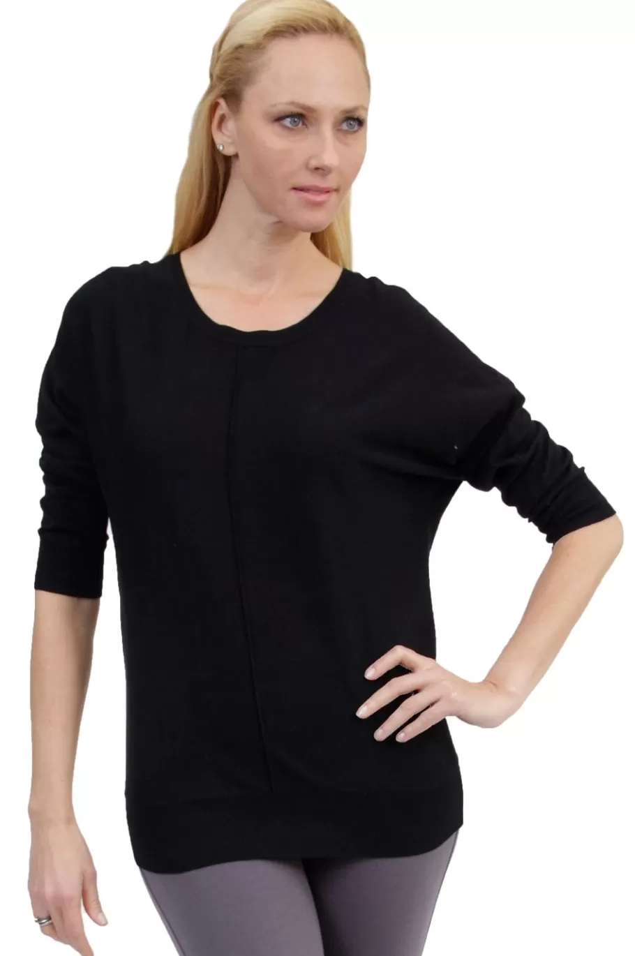 La Cera™ Sueter Tipo Jersey De Manga Larga La Cera^ Suéteres