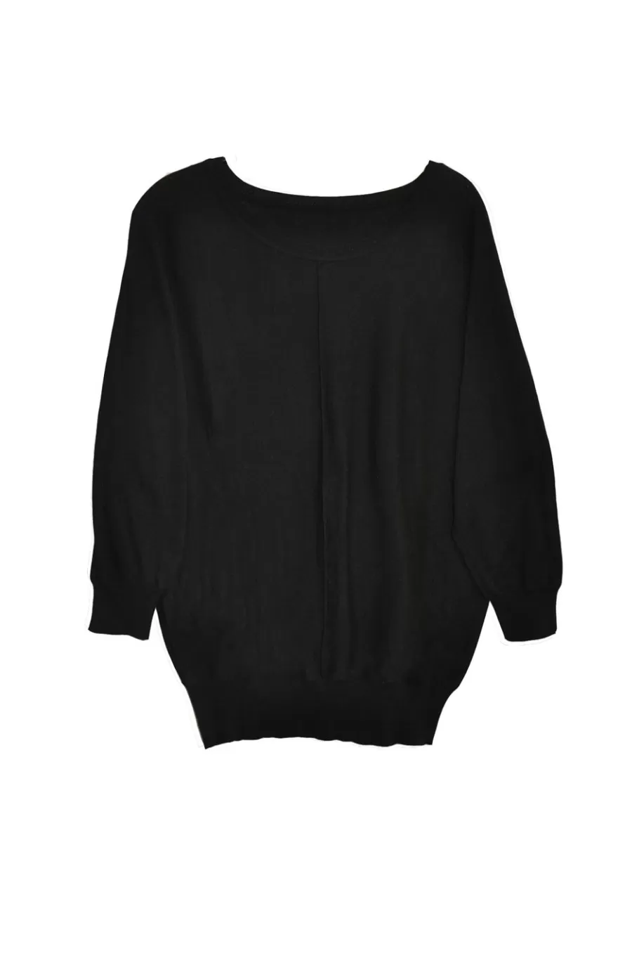 La Cera™ Sueter Tipo Jersey De Manga Larga La Cera De Talla Grande^ Plus Tops