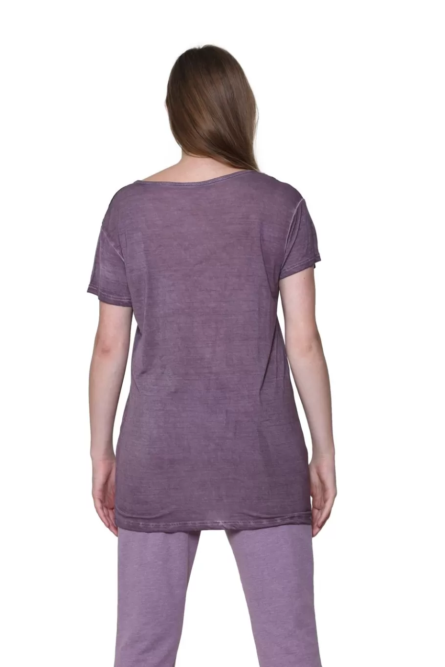 La Cera™ Top De Punto Suave Y Flexible Con Cuello En V^ Tapas