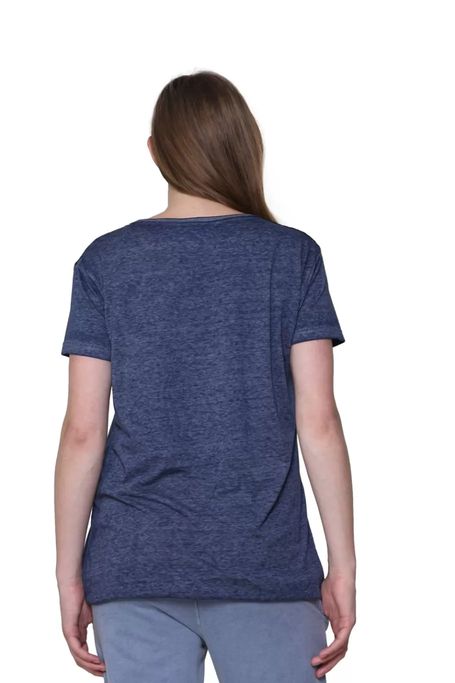 La Cera™ Top De Punto Suave Y Flexible Con Cuello En V^ Tapas