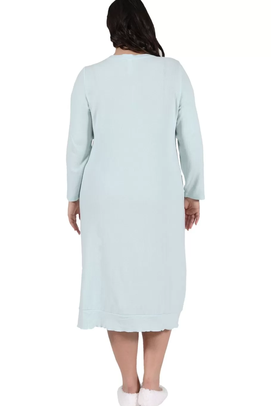 La Cera™ Vestido A Presion De Talla Grande De The Comfort Collection^ Más Ropa Cómoda