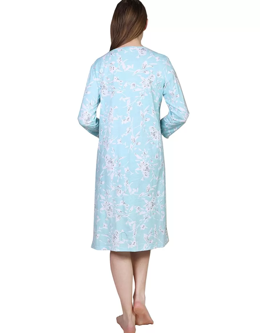 La Cera™ Vestido De Punto De Algodon Con Estampado Floral La Cera^ Vestidos