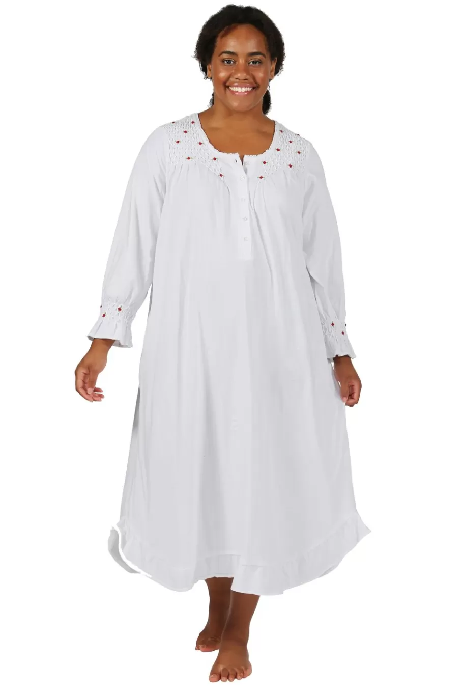 La Cera™ Vestido De Punto De Algodon De Talla Grande^ Más Ropa De Dormir