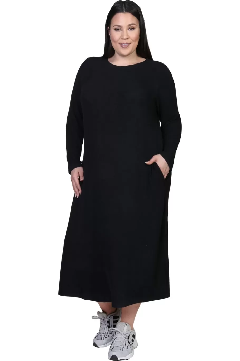La Cera™ Vestido Recto De Talla Grande De The Comfort Collection^ Más Ropa Cómoda