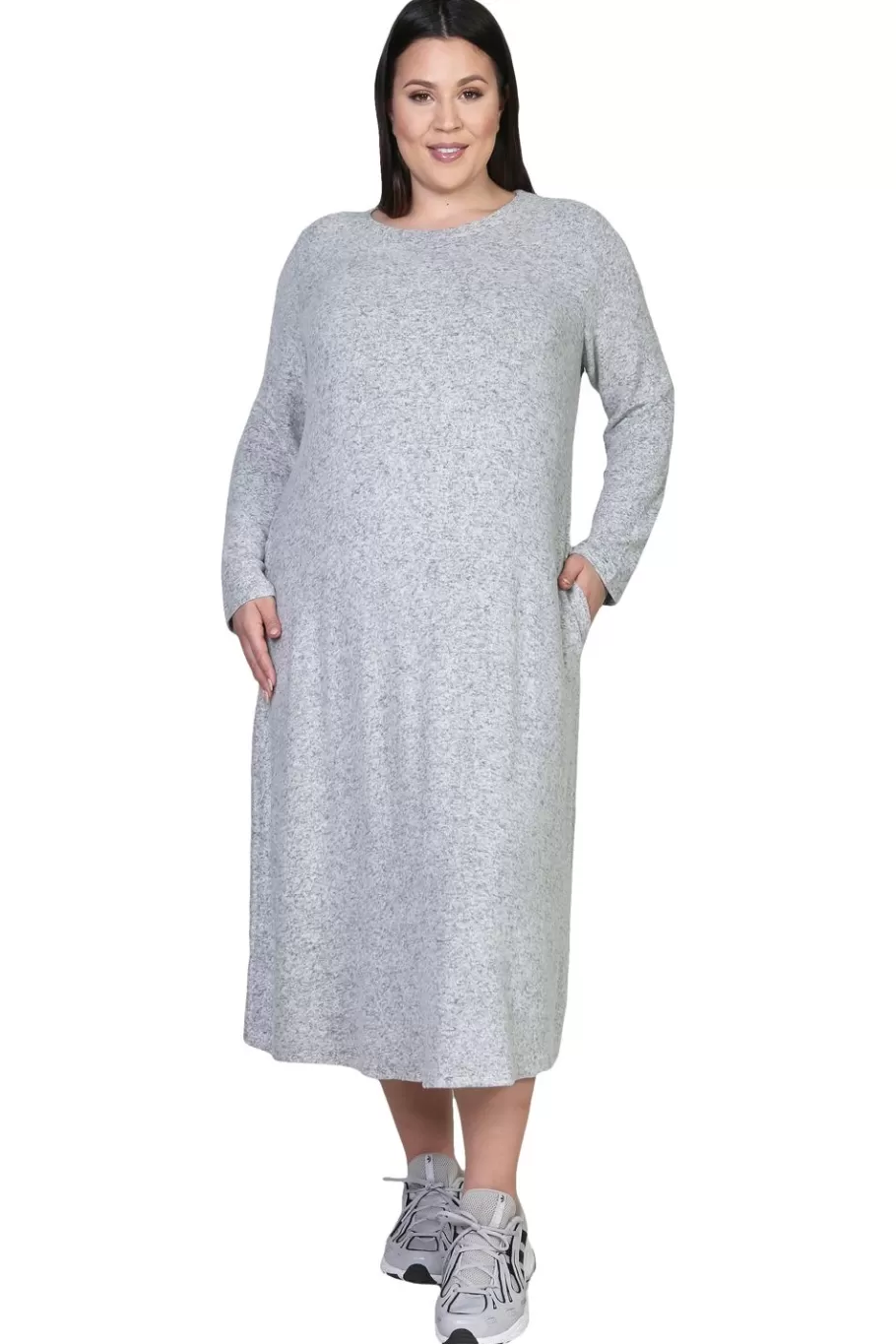 La Cera™ Vestido Recto De Talla Grande De The Comfort Collection^ Más Ropa Cómoda